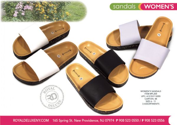 Women's Cork Bottom Slide