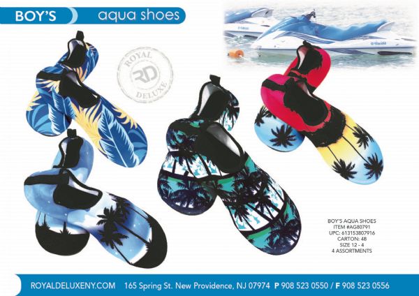 Boy's Tropical Water Shoes