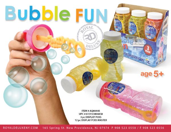 8 Oz Bubbles - 3 pk