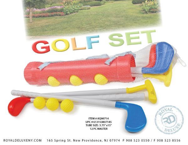 3 Pk Golf & Caddy Set