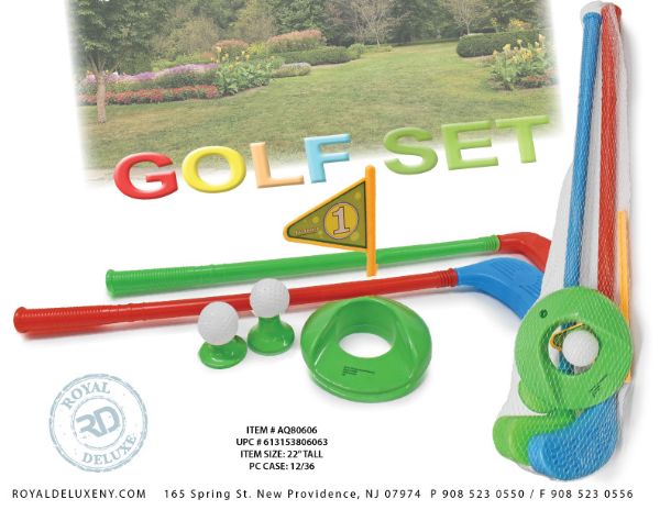 8pc Golf Set