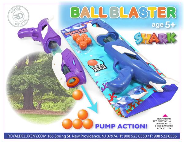 Shark Foam Blaster W/ 5 Bals