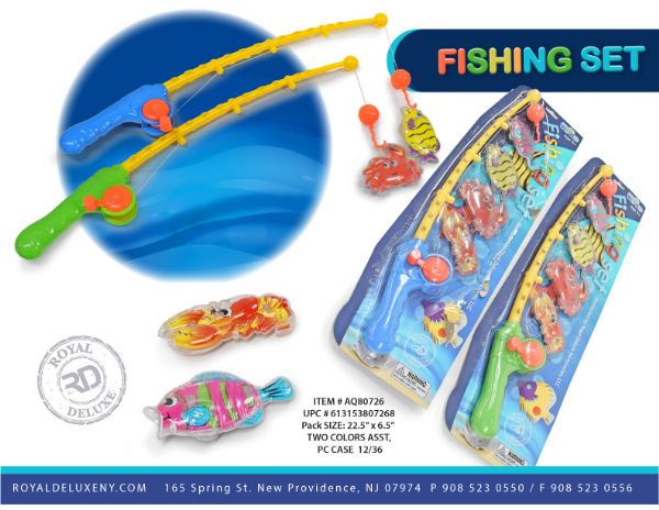 5 Pc Fishing Set