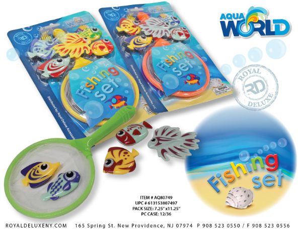 6pc Dive & Fishing Toy