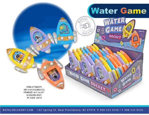 Rocket Ship Water Game