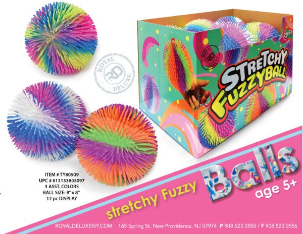 Super Jumbo Stretch Furry Ball