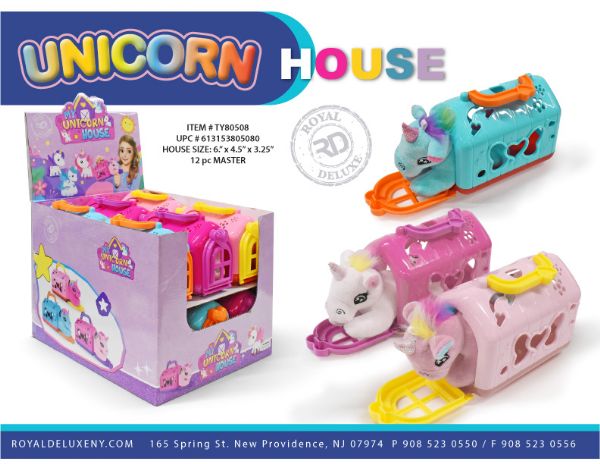 Plush Unicorn House