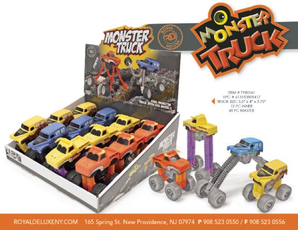 Bendy Leg Monster Trucks