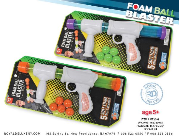 Foam Blaster W/ 5 Pcs