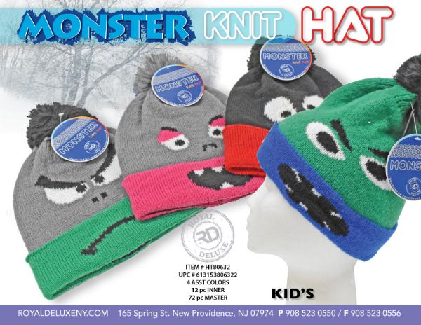 Kid's Monster Hats