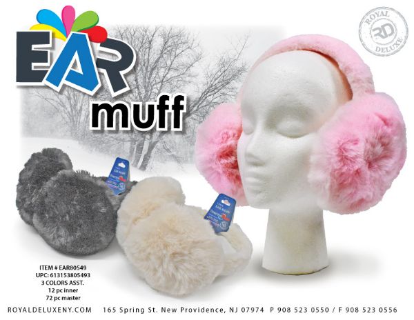 Plush Adustable Earmuffs