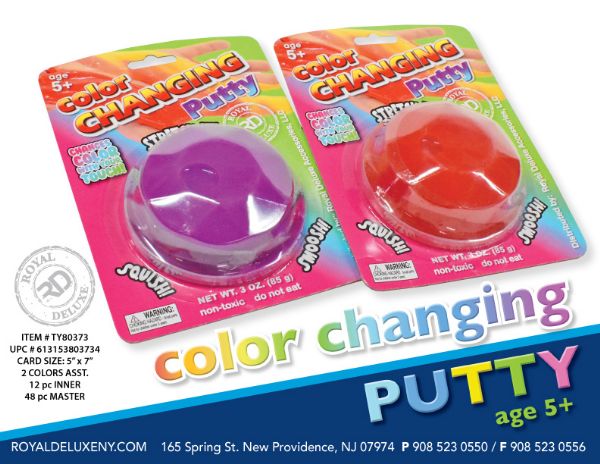 Color Changing Putty