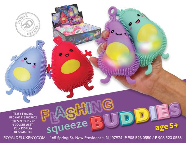 Flashing Squeeze Buddies