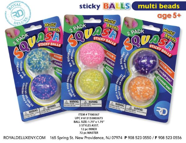 Sticky Balls Multi Beads