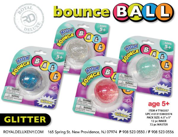 Bounce Ball Glitter