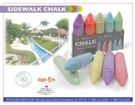 5pk Jumbo Crayon Chalk Set