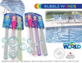 3pk Mermaid Bubble Wand