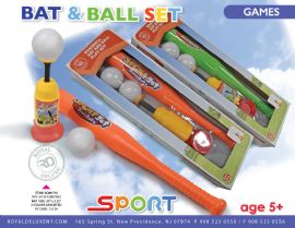 Baseball Training Bat & Ball Set