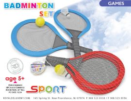 Jumbo Racket & Birdie Set