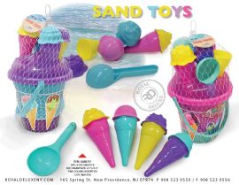 Ice Cream Sand Toy Bucket Set