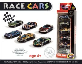 6-Piece TiE-Dye Die Cast Racecars