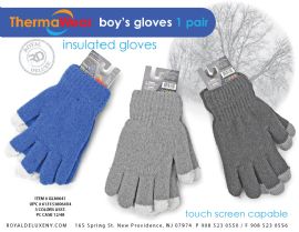 Double Insulated Heavy Knit GloveS- Boys