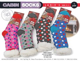 Women's Sherpa Lined Cabin Socks