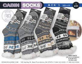 Men's Sherp Lined Cabin Socks