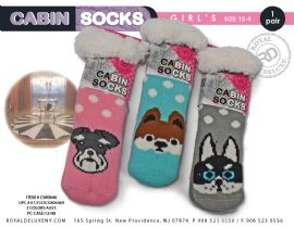 Girls Sherpa Cabin Socks