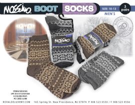 Mossimo 3pk Mens Fashion Thermal Boot Socks