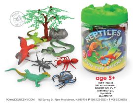 Jumbo Reptile Toy Bucket