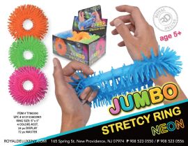 Jumbo Stretchy Ring Neon