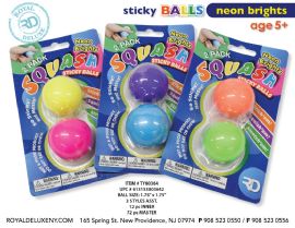 Sticky Balls Neon Brights